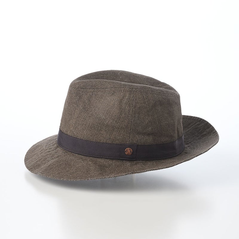 モーノのソフトハット Long brim carna ｍanish（ロングブリムカルーナマニッシュ） ブラウン