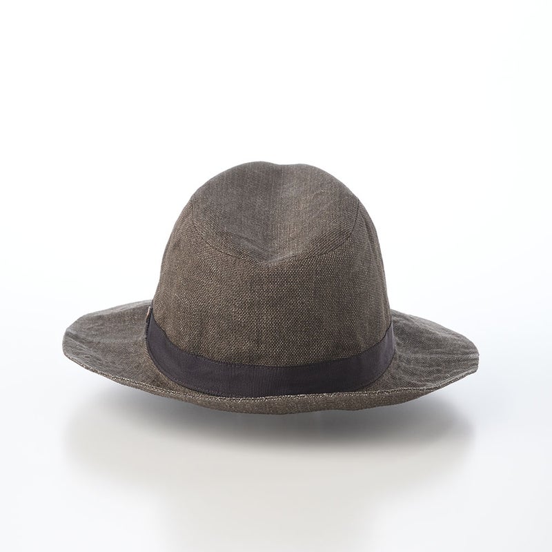 モーノのソフトハット Long brim carna ｍanish（ロングブリムカルーナマニッシュ） ブラウン