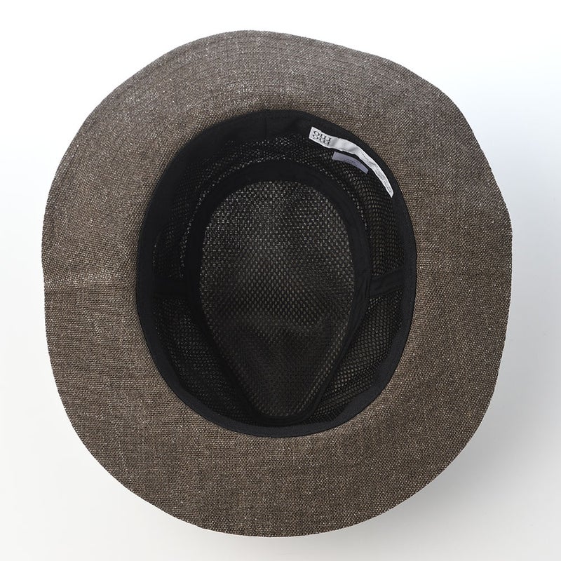 モーノのソフトハット Long brim carna ｍanish（ロングブリムカルーナマニッシュ） ブラウン