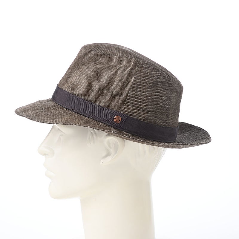 モーノのソフトハット Long brim carna ｍanish（ロングブリムカルーナマニッシュ） ブラウン