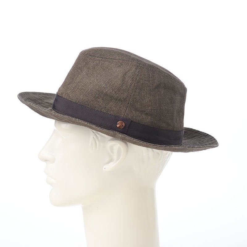 モーノのソフトハット Long brim carna ｍanish（ロングブリムカルーナマニッシュ） ブラウン