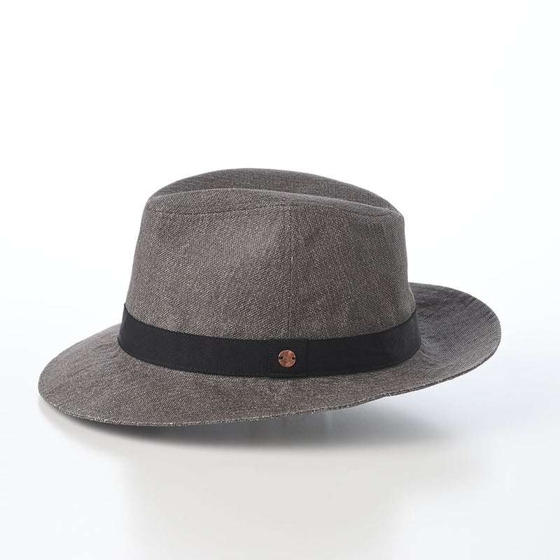 モーノのソフトハット Long brim carna ｍanish（ロングブリムカルーナマニッシュ） グレー
