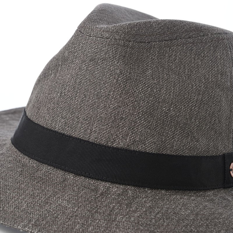 モーノのソフトハット Long brim carna ｍanish（ロングブリムカルーナマニッシュ） グレー
