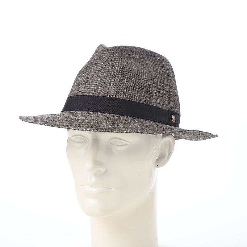 モーノのソフトハット Long brim carna ｍanish（ロングブリムカルーナマニッシュ） グレー