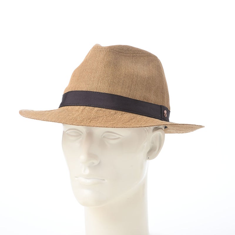 モーノのソフトハット Long brim carna ｍanish（ロングブリムカルーナマニッシュ） モカ