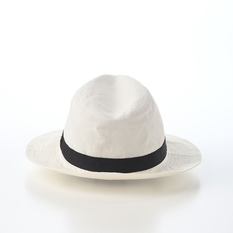 モーノのソフトハット Long brim carna ｍanish（ロングブリムカルーナマニッシュ） ホワイト