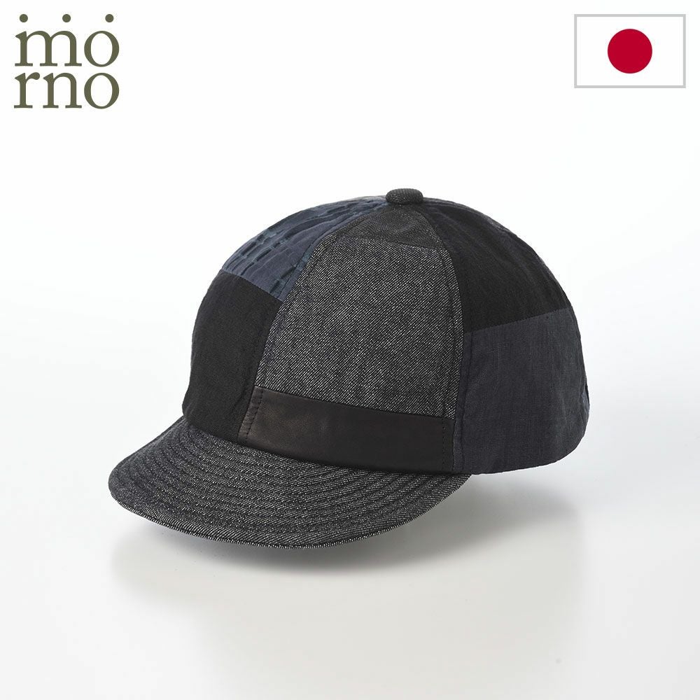 モーノ ベースボールキャップ Patchwork short brim cap（パッチワーク