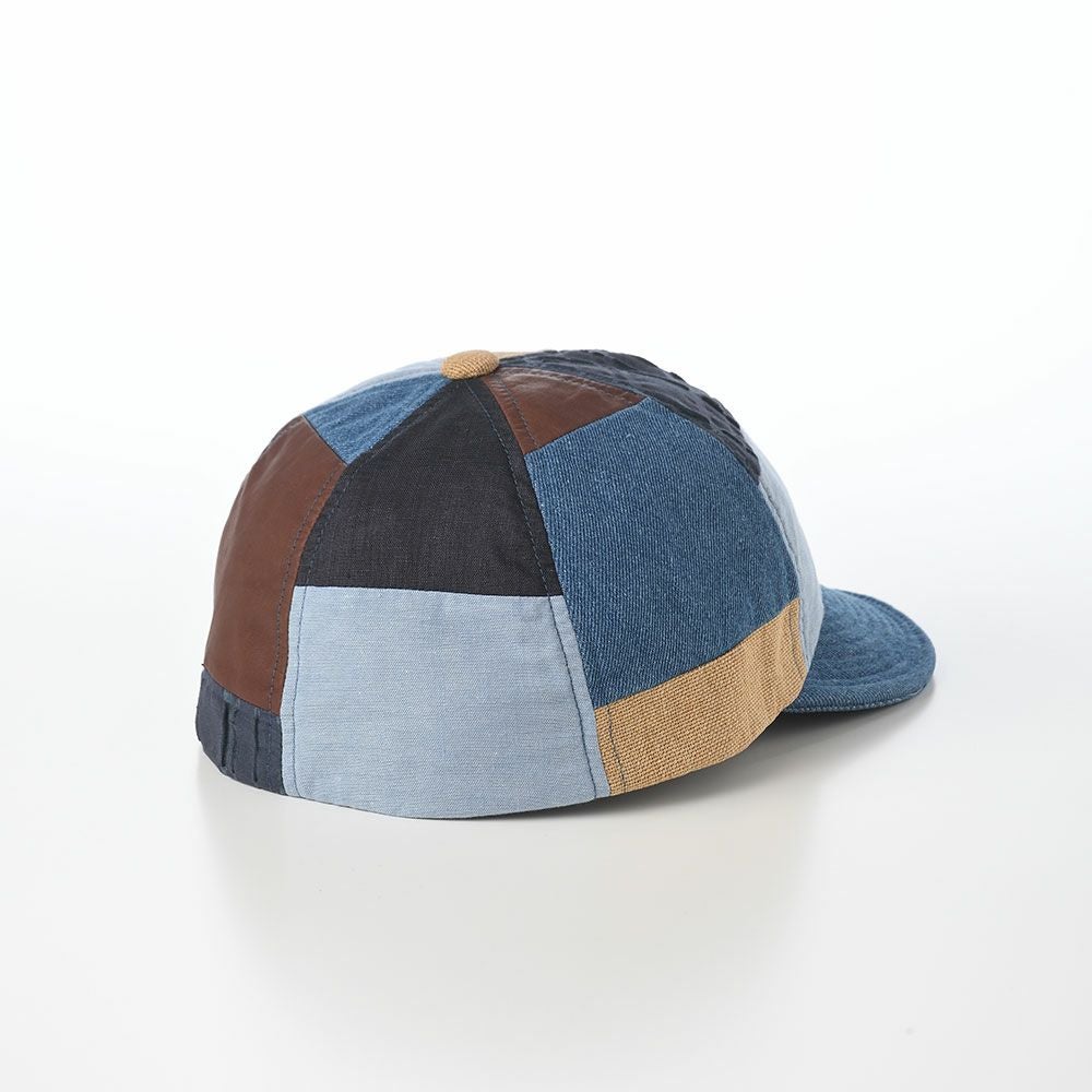 モーノ ベースボールキャップ Patchwork short brim cap（パッチワーク