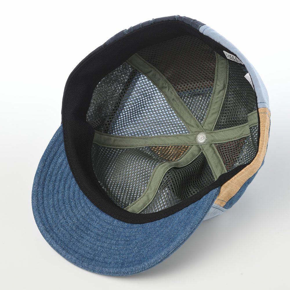 モーノ ベースボールキャップ Patchwork short brim cap（パッチワーク