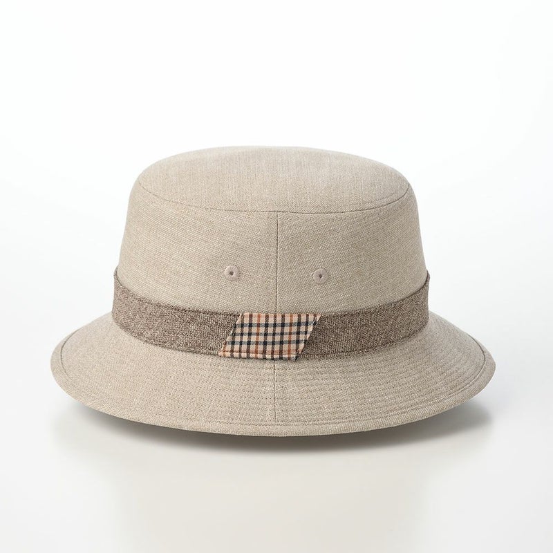 ダックスのソフトハット Safari SlabTweed Tartan（サファリ スラブツイード タータン） D2002 ベージュ