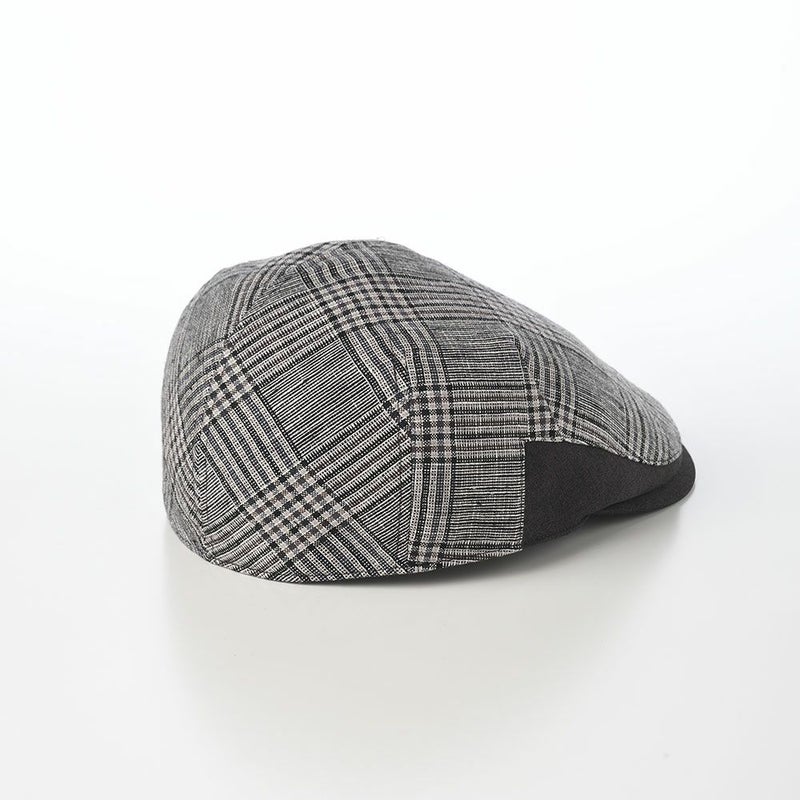 ダックスのハンチング Hunting Linen Glen Check（ハンチング リネン グレンチェック） D2005 グレー