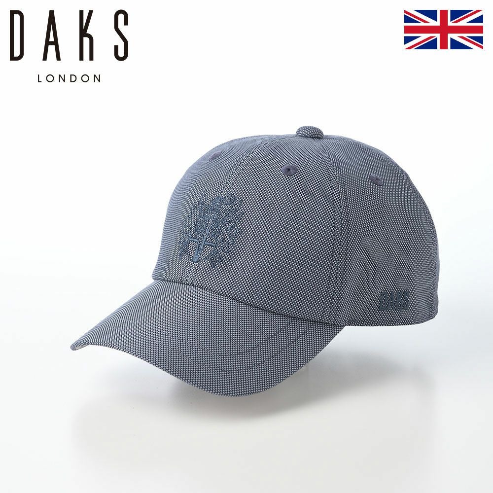 SILENT BY DAMIR DOMA キャップ　グレー　ネイビー ダックス キャップ Cap Cool Max Dobby（キャップ クールマックス