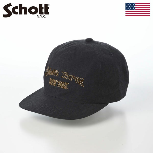 STITCH EMB 6P CAP（ステッチ エンブロイダリー 6P キャップ） SC122 ブラック