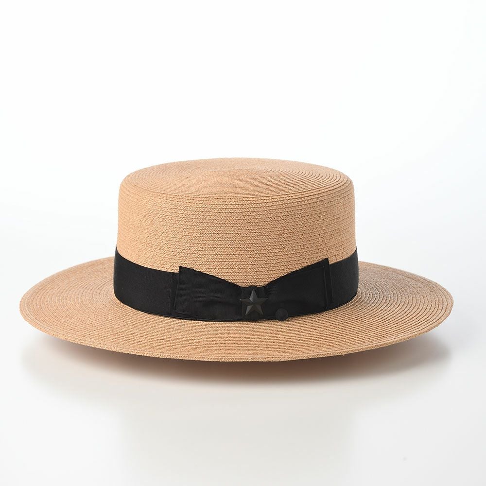 ショット ボーターハット RAFFIA BRAID BOATER HAT（ラフィア ブレード