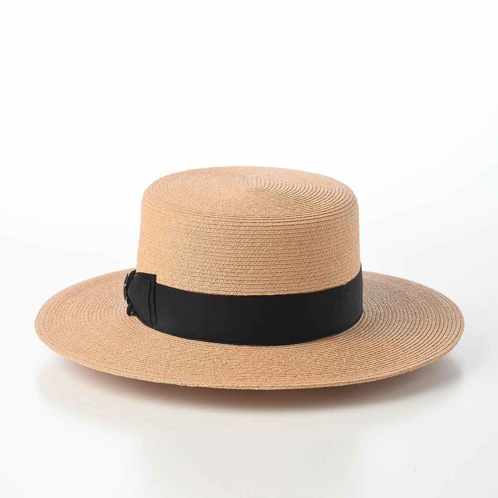 ショット ボーターハット RAFFIA BRAID BOATER HAT（ラフィア ブレード