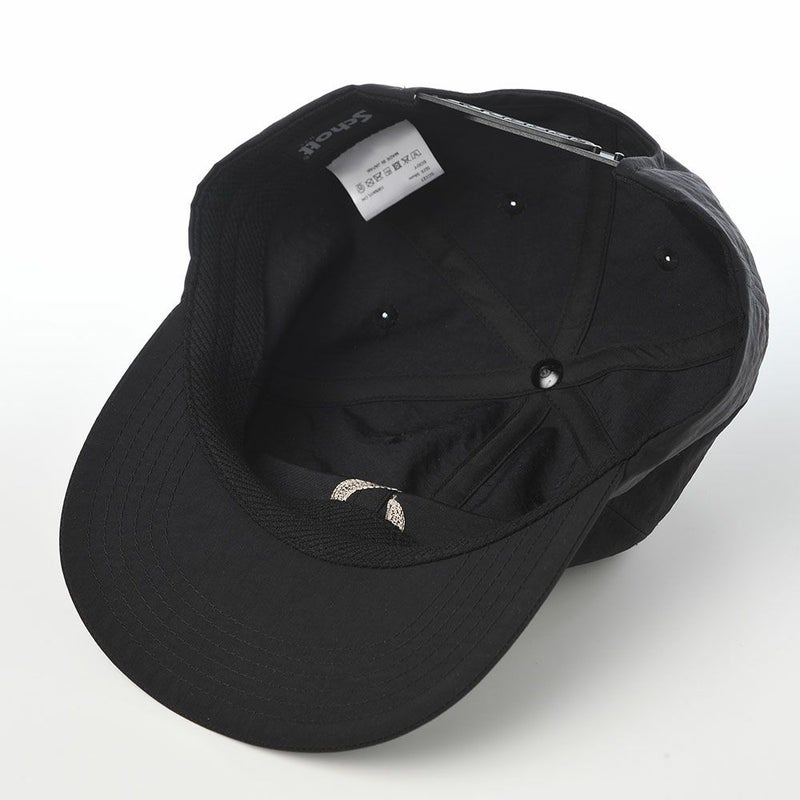 ショットのキャップ NYLON S 6P CAP（ナイロン S 6P キャップ） SC127 ブラック