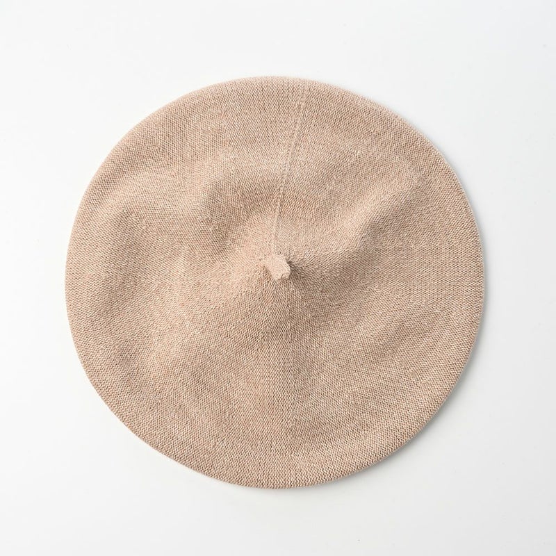 マローネのベレー帽 Cotton Beret（コットン ベレー） 878224 ベージュ