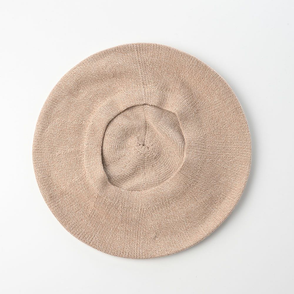 マローネ ベレー帽 Cotton Beret（コットン ベレー） 878224 ベージュ