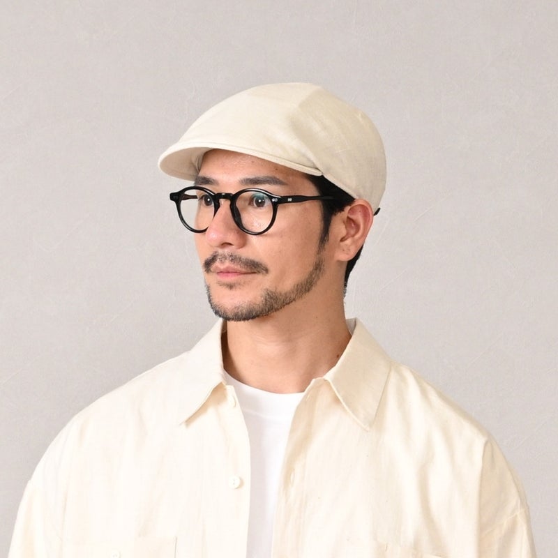マローネのハンチング Semplice Linen Hunting（センプリチェ リネン ハンチング） CT847 ナチュラル