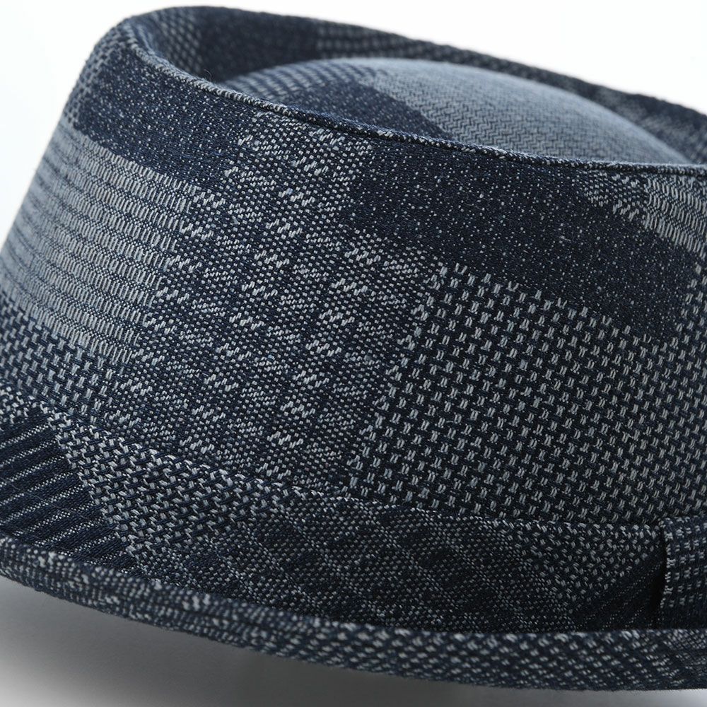 マローネ ソフトハット Porkpie Patchwork（ポークパイ パッチワーク