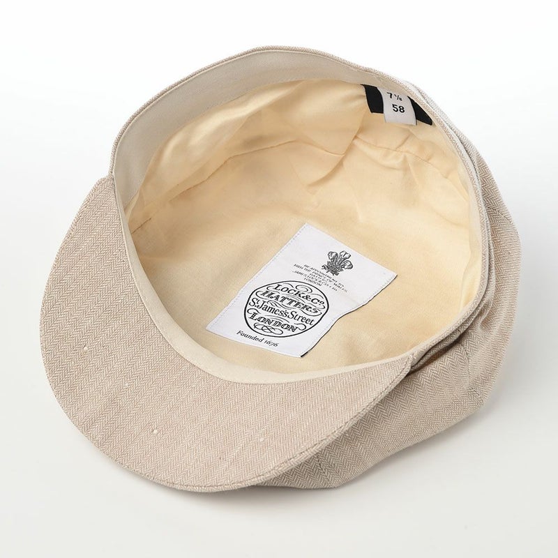 ジェームスロックのパナマハット Tremelo Cap（トレメロ キャップ） ベージュ