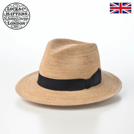 ジェームスロックのストローハット Louis Trilby（ルイス トリルビー） ナチュラル