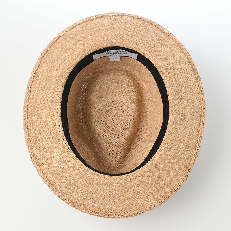 ジェームスロックのパナマハット Louis Trilby（ルイス トリルビー） ナチュラル