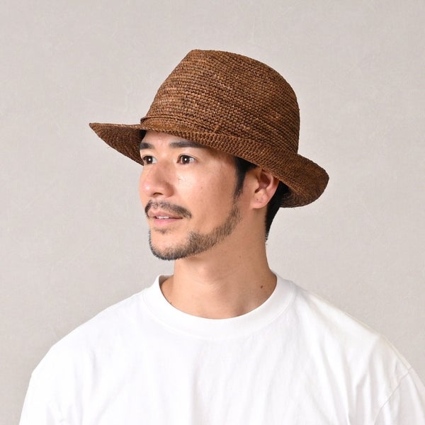SINGLE CROCHET RAFFIA（シングルクロシェ ラフィア） SE804 ブラウン