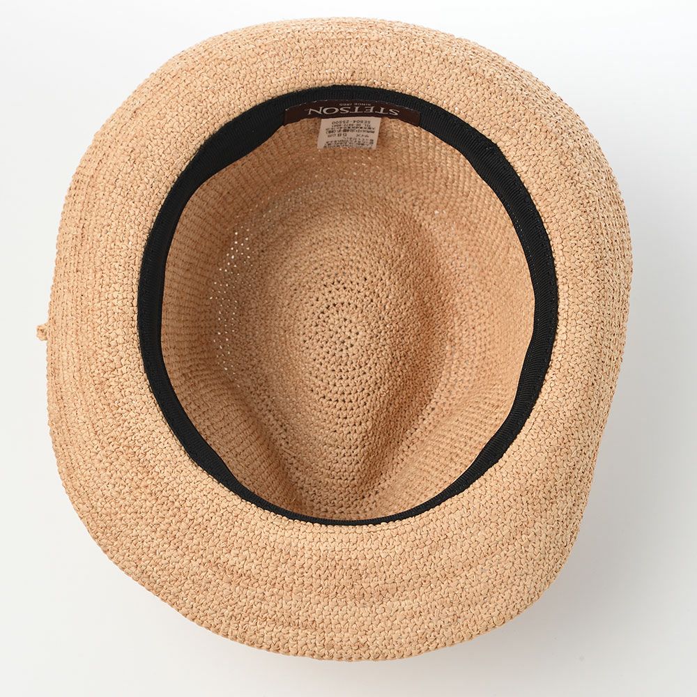 ステットソン ラフィアハット SINGLE CROCHET RAFFIA（シングル