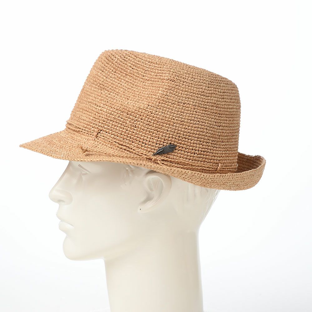 ステットソン ラフィアハット SINGLE CROCHET RAFFIA（シングル