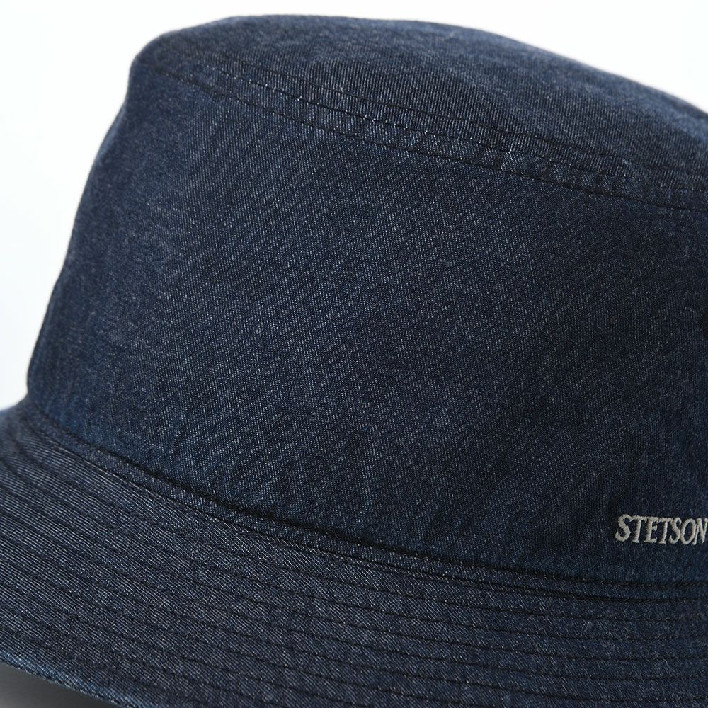 ステットソン 布帛ソフトハット COTTON LIGHT DENIM HAT（コットン