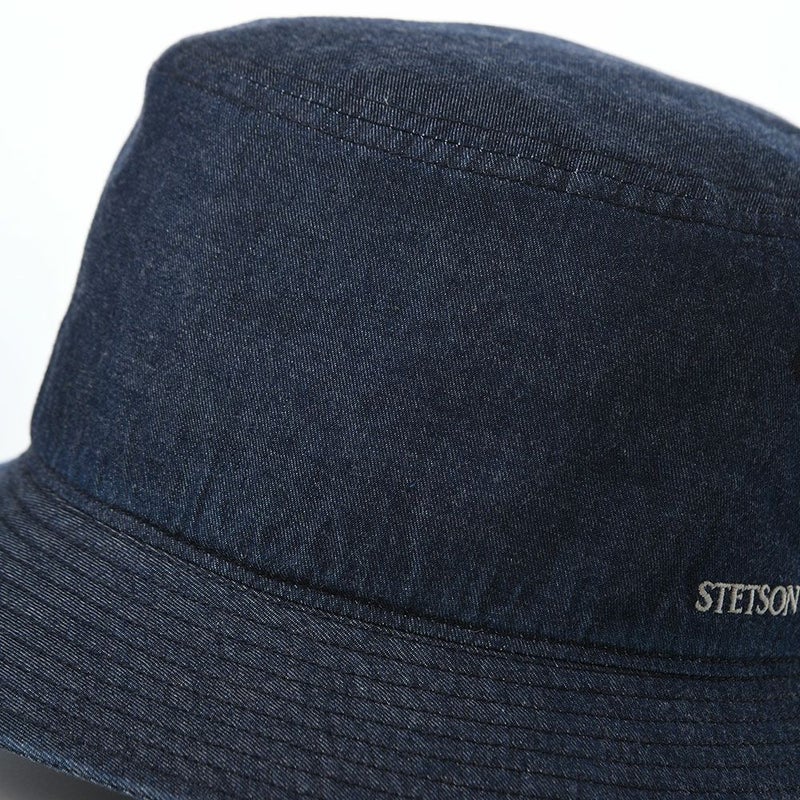 ステットソンの布帛ソフトハット COTTON LIGHT DENIM HAT（コットン ライトデニム ハット） SE811 ダークネイビー