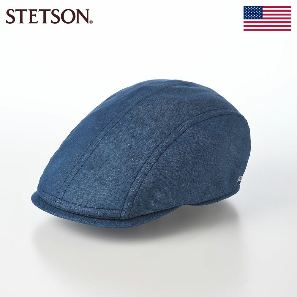 ステットソン ハンチング COTTON LINEN LIGHT DENIM HUNTING（コットン