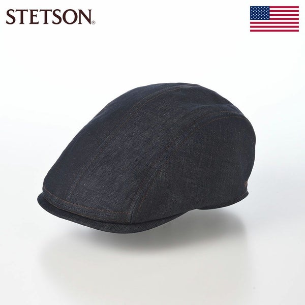 COTTON LINEN LIGHT DENIM HUNTING（コットン リネン ライトデニム ハンチング） SE812 ダークネイビー