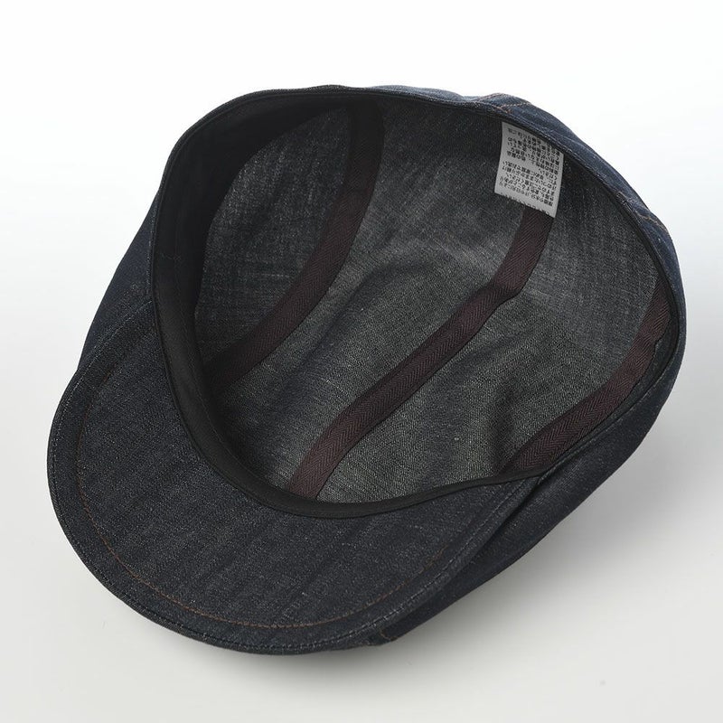 ステットソンのハンチング COTTON LINEN LIGHT DENIM HUNTING（コットン リネン ライトデニム ハンチング） SE812 ダークネイビー