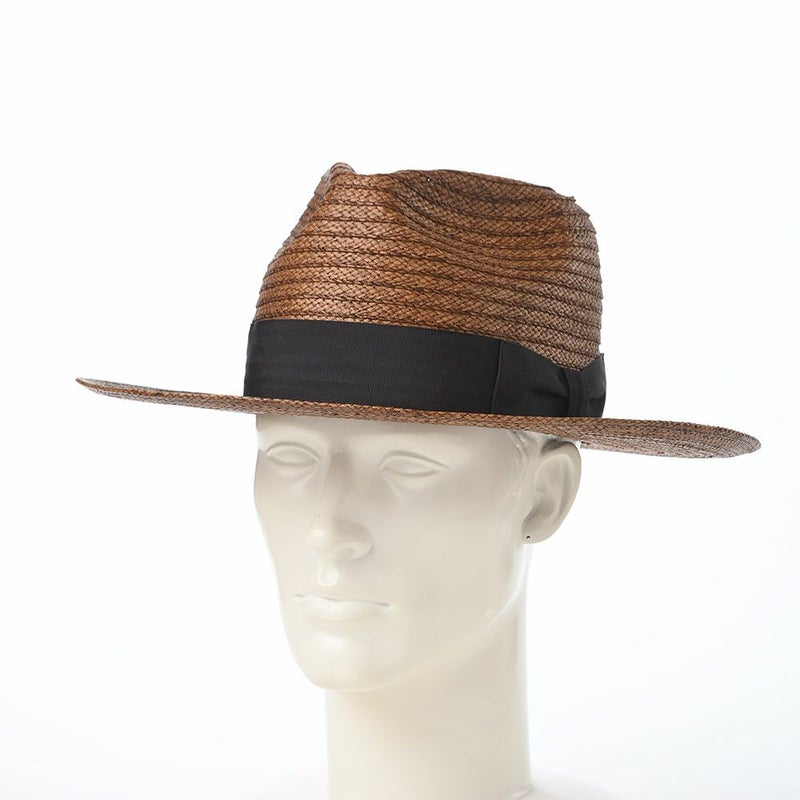 ステットソンのブレードハット 50's VINTAGE PAPER BRAID HAT（50'sヴィンテージ ペーパーブレード ハット） SE813 ブラウン