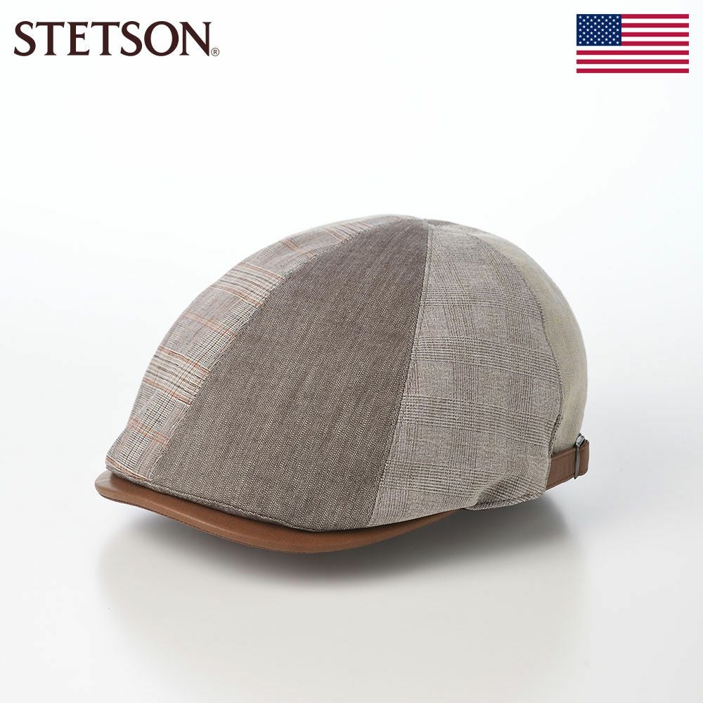 ステットソン ハンチング LINEN PATCHWORK HUNTING（リネンパッチ