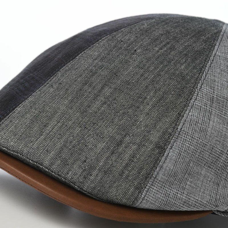 ステットソンのハンチング LINEN PATCHWORK HUNTING（リネンパッチワーク ハンチング） SE815 ネイビー