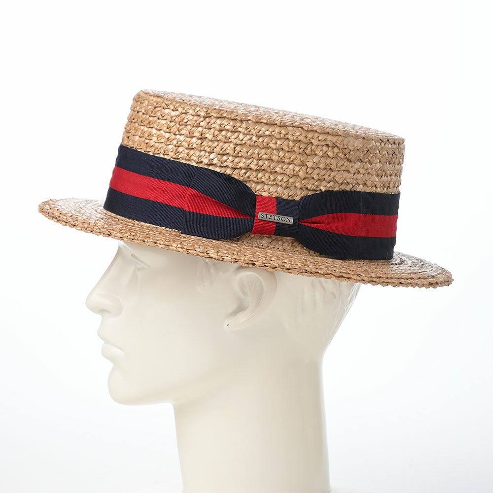 ステットソン ボーターハット NATURAL STRAW BOTER HAT（ナチュラル