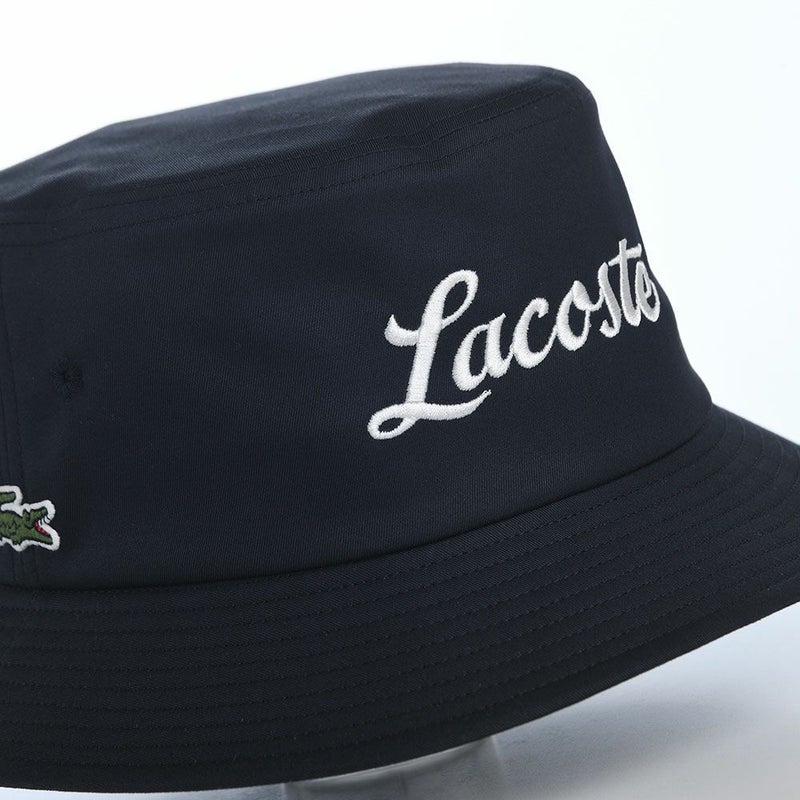 ラコステのバケットハット GABARDINE BUCKET HAT（ギャバジン バケットハット） L7151 ネイビー