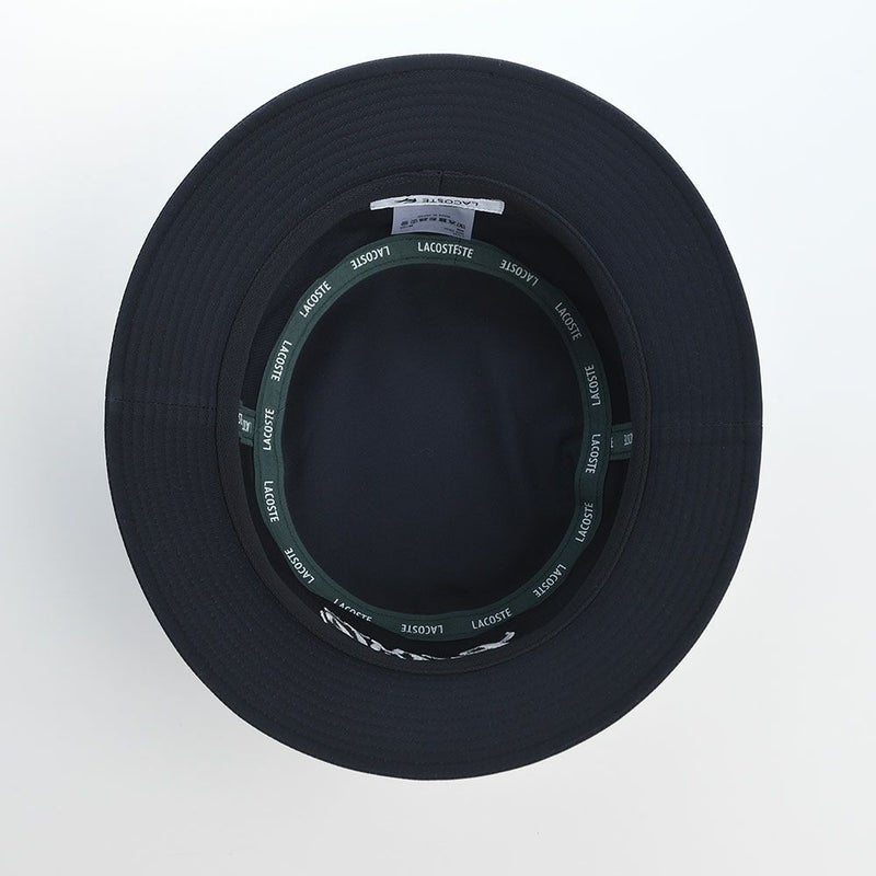 ラコステのバケットハット GABARDINE BUCKET HAT（ギャバジン バケットハット） L7151 ネイビー