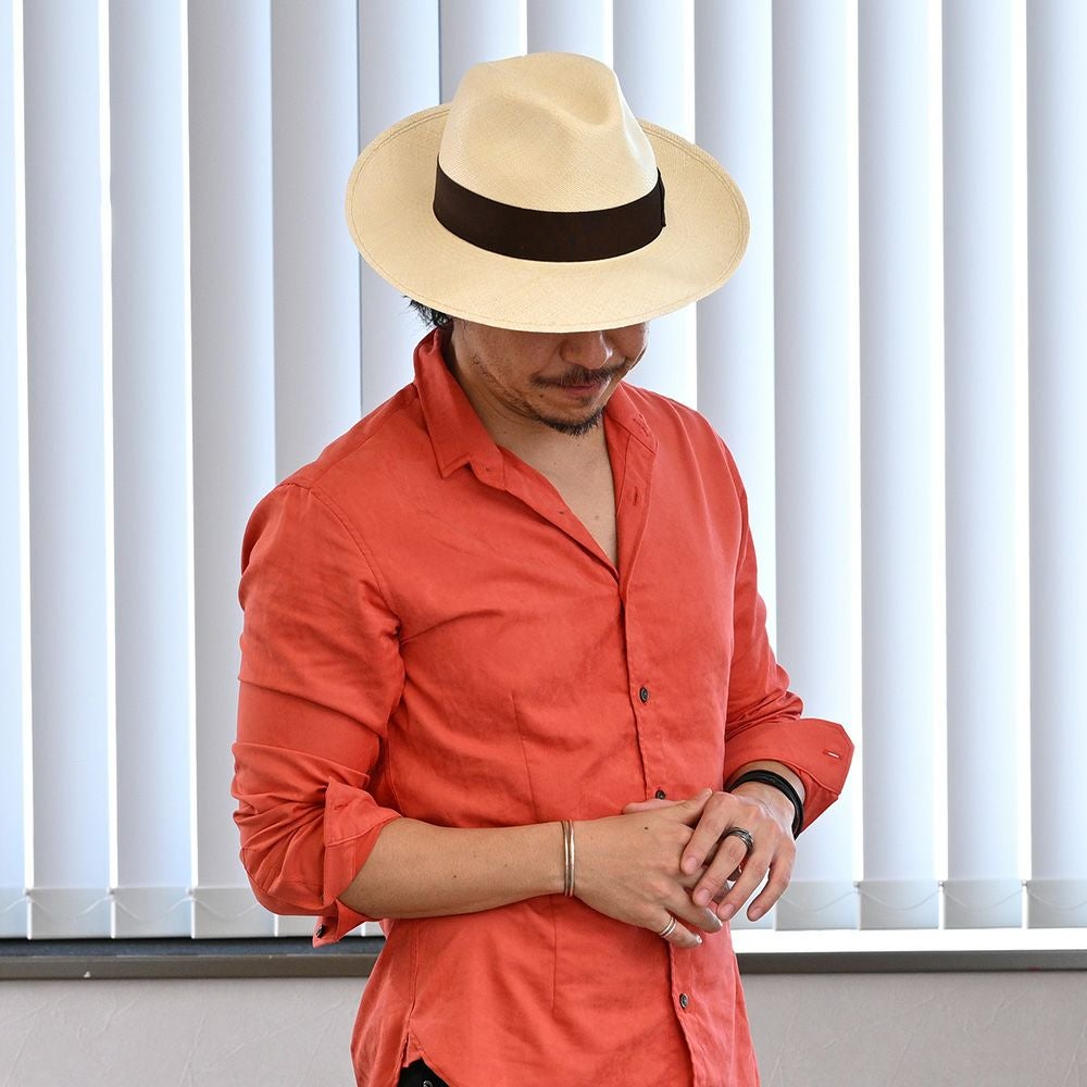 ボルサリーノ パナマハット Panama Quito Larga（パナマキート ラーガ