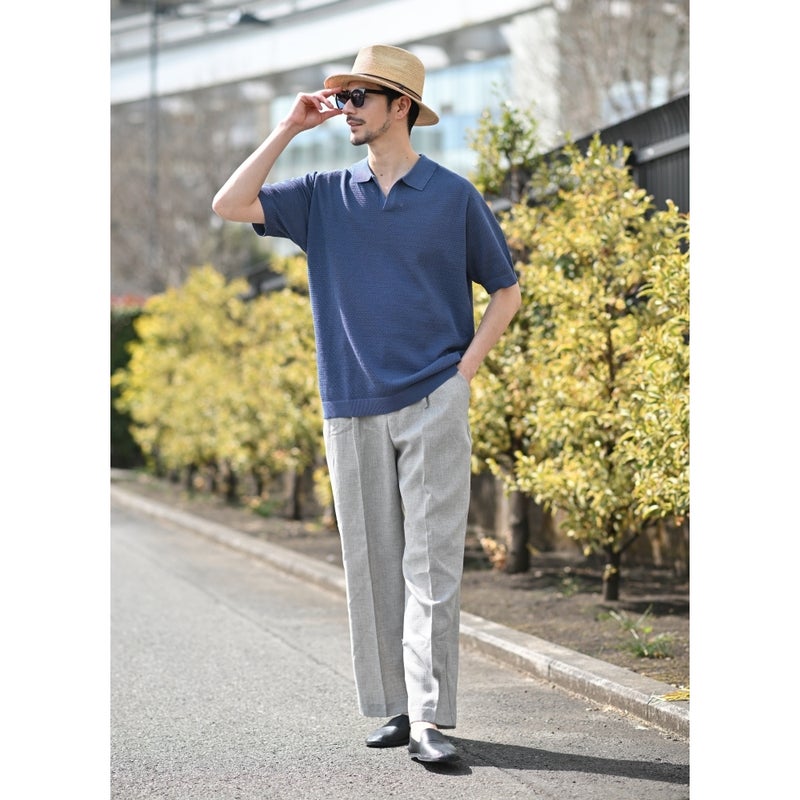 ボルサリーノのラフィアハット Rafia crochet fine（ラフィアクロシェ ファイン） 141165 ブラウンリボン