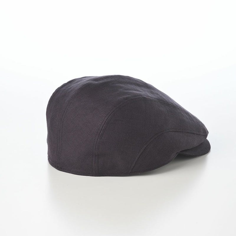 ガリュープラネットのハンチング Washable Herringbone Linen Hunting（ウォッシャブルへリンボンリネンハンチング）839 パープル