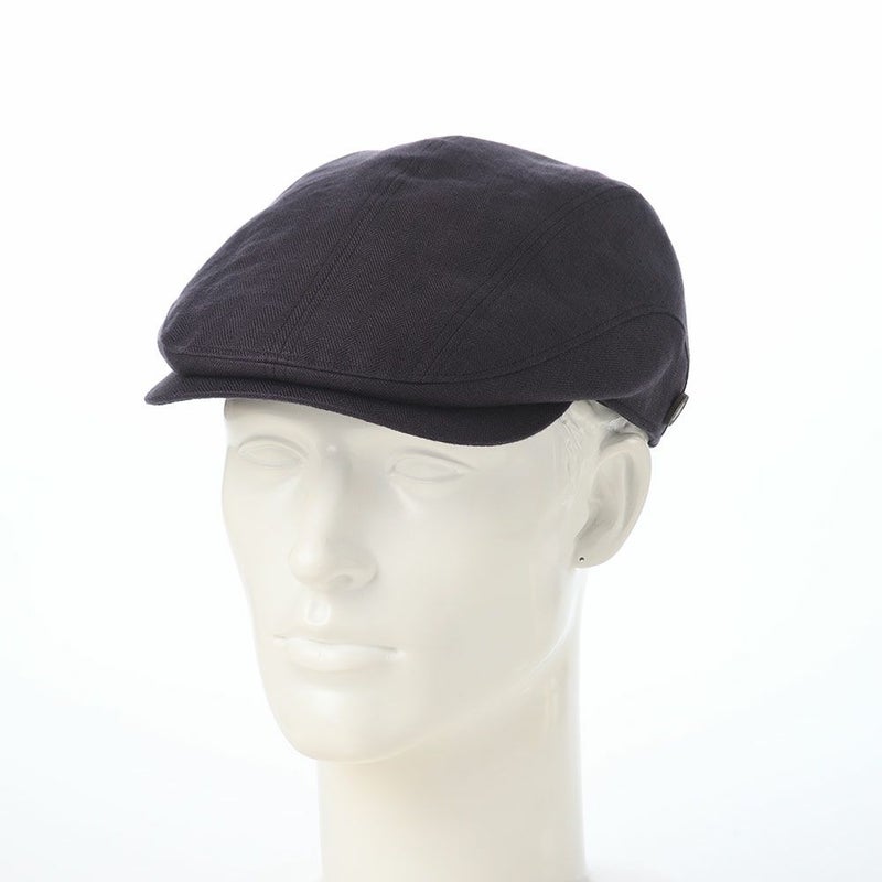ガリュープラネットのハンチング Washable Herringbone Linen Hunting（ウォッシャブルへリンボンリネンハンチング）839 パープル