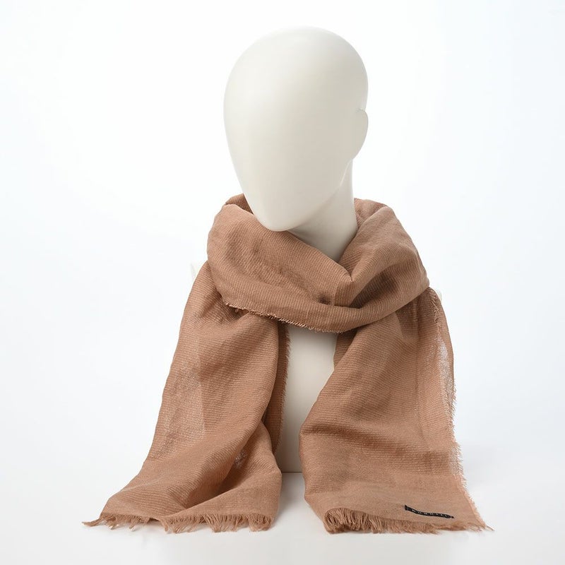 ブガッティの春夏スカーフ・ストール Scarf Solid（スカーフ ソリッド） 630323 キャメル