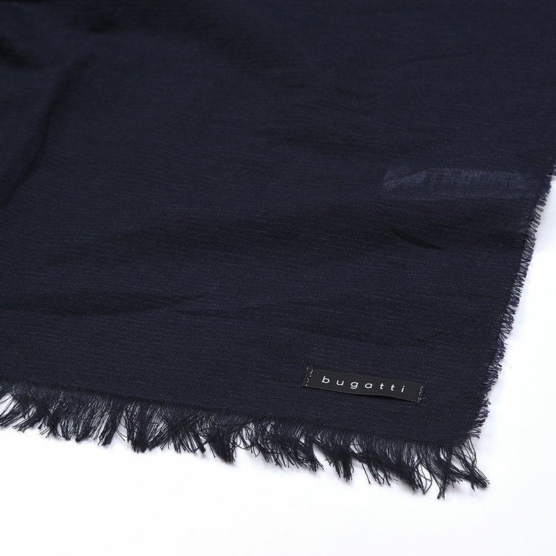 ブガッティの春夏スカーフ・ストール Scarf Solid（スカーフ ソリッド） 630323 ネイビー