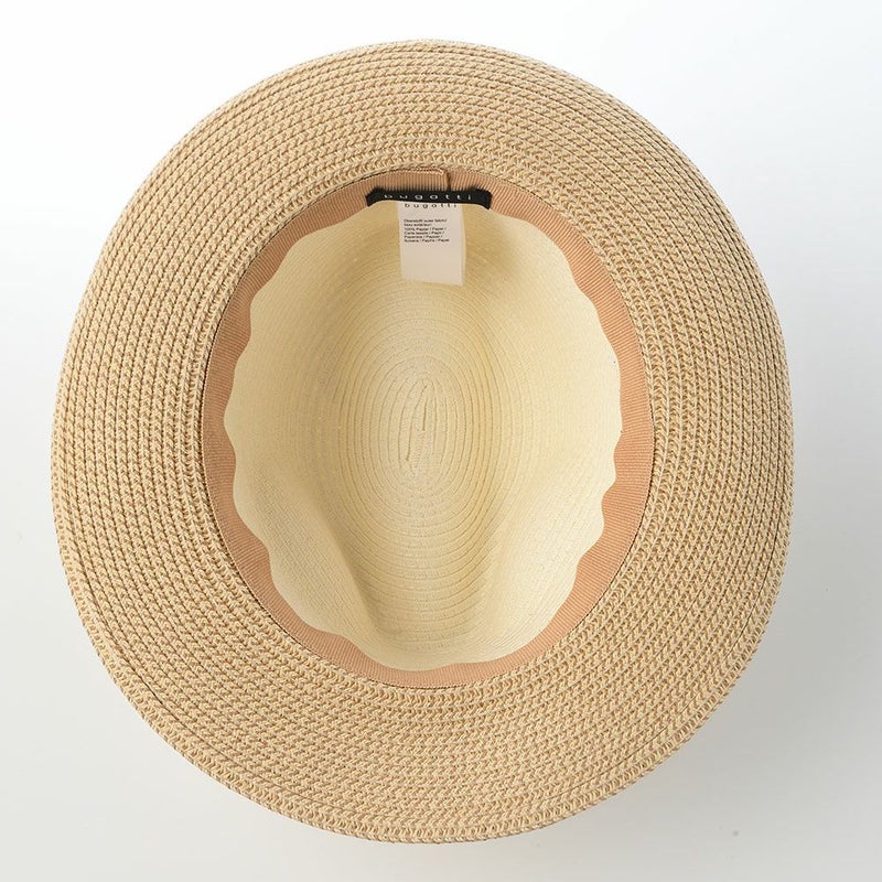 ブガッティのブレードハット Summer Fedora Color（サマー フェドラ カラー） 629014 ナチュラル