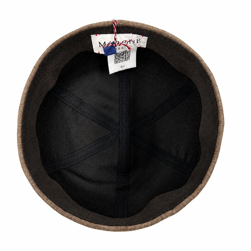 マローネのロールキャップ Linen Roll Cap（リネン ロールキャップ） CT82524 ベージュ