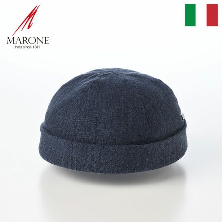 マローネのロールキャップ Linen Roll Cap（リネン ロールキャップ） CT82524 ジーンズ